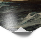 Winslow Homer - Die Nebelwarnung Fotodruck (Ecke)