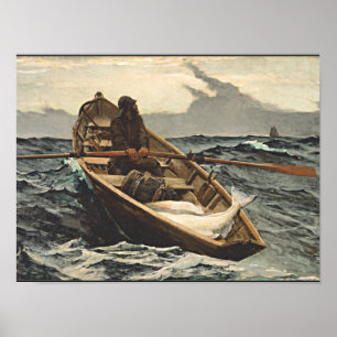 Winslow Homer - Die Nebelwarnung Poster