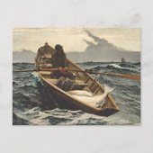 Winslow Homer - Die Nebelwarnung Postkarte (Vorderseite)