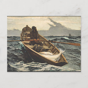 Winslow Homer - Die Nebelwarnung Postkarte
