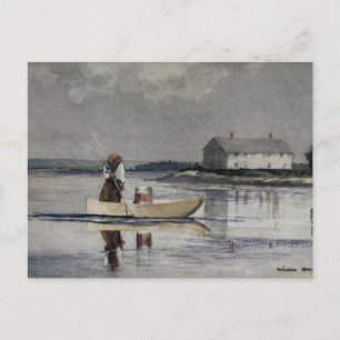 Winslow Homer - Eels Postkarte