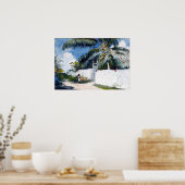 Winslow Homer Ein Garten in Nassau Poster (Küche)