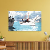 Winslow Homer Fischerboote, Key West Leinwanddruck (Insitu (Wohnzimmer))