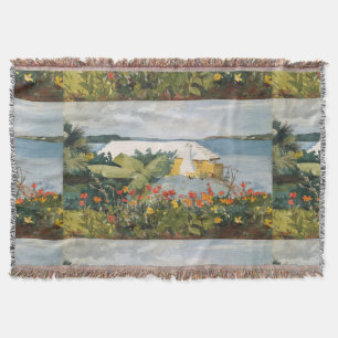 Winslow Homer Flower Garden und Bungalow Bermuda Decke