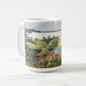 Winslow Homer Flower Garden und Bungalow Bermuda Kaffeetasse (Vorderseite Links)