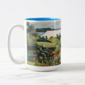 Winslow Homer Flower Garden und Bungalow Bermuda Zweifarbige Tasse (Links)