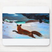 Winslow Homer Fox Hunt Mousepad (Vorne)
