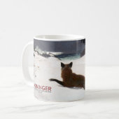 WINSLOW HOMER: FUCHS-JAGD, 1893 KAFFEETASSE (Vorderseite Links)