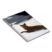 WINSLOW HOMER: FUCHS-JAGD, 1893 NOTIZBLOCK (Rechte Seite)