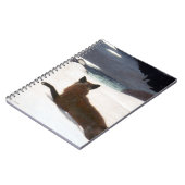 WINSLOW HOMER: FUCHS-JAGD, 1893 NOTIZBLOCK (Linke Seite)