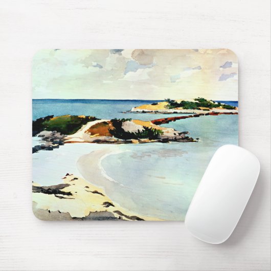 Winslow Homer - Galeainsel Mousepad (Mit Mouse)