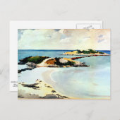 Winslow Homer - Galeainsel Postkarte (Vorne/Hinten)