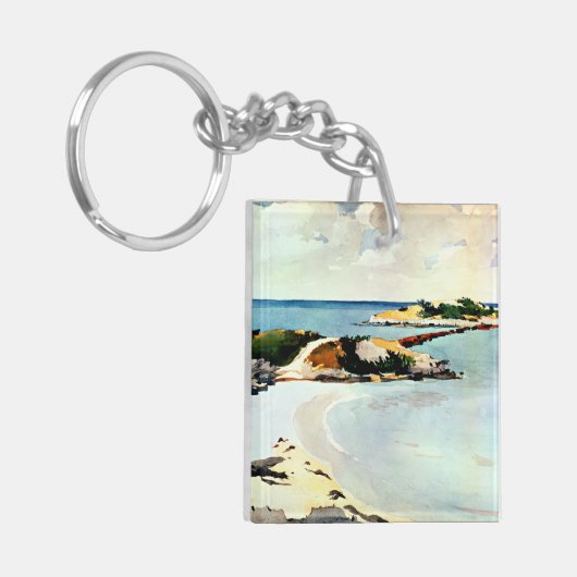 Winslow Homer - Galeainsel Schlüsselanhänger (Vorderseite links)