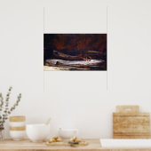 Winslow Homer Hound und Hunter Poster (Küche)