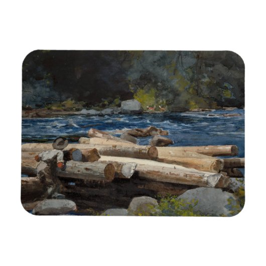 Winslow Homer - Hudson River Magnet (Horizontal)