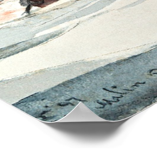 Winslow Homer, Ile Malin, Poster (Ecke)