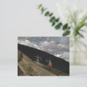 Winslow Homer - In den Bergen Postkarte (Stehend Vorderseite)
