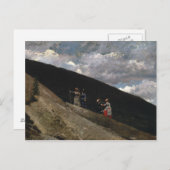 Winslow Homer - In den Bergen Postkarte (Vorne/Hinten)