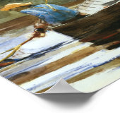 Winslow Homer - Junge Fischerei 1892 Poster (Ecke)