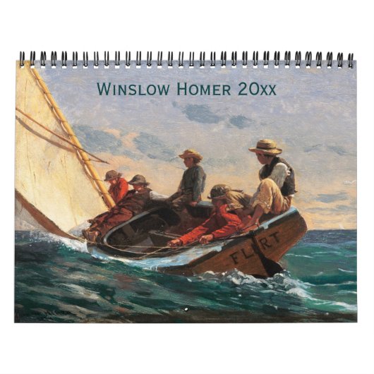 Winslow Homer Paintings Fine Art Calendar Kalender (Titelbild)