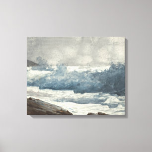 Winslow Homer - Prout's Neck, Breakers Leinwanddruck