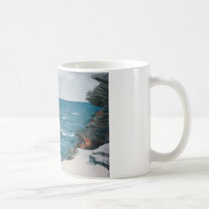 Winslow Homer - Rocky Shore, Bermuda Kaffeetasse