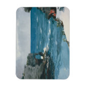 Winslow Homer - Rocky Shore, Bermuda Magnet (Vertikal)