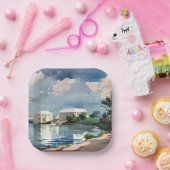 Winslow Homer, Salt Kettle, Bermuda Pappteller (Party)