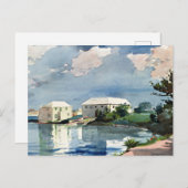 Winslow Homer, Salt Kettle, Bermuda Postkarte (Vorne/Hinten)