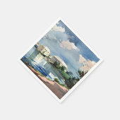 Winslow Homer, Salt Kettle, Bermuda Postkarte Serviette (Ecke)