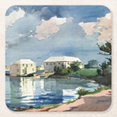 Winslow Homer, Salt Kettle, Bermuda Rechteckiger Pappuntersetzer (Vorderseite)