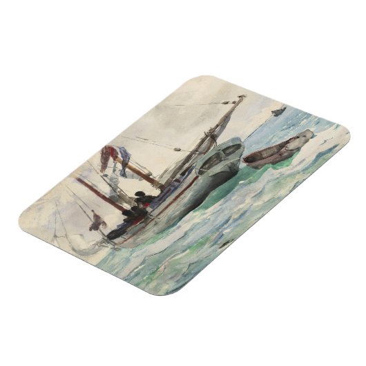 Winslow Homer - Schooner - Nassau Magnet (Linke Seite)