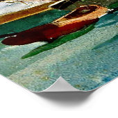 Winslow Homer - Sloop, Bermuda Poster (Ecke)