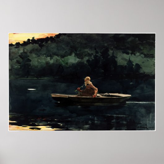 Winslow Homer steigt Poster (Vorne)