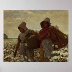 Winslow Homer - The Cotton Pickers Poster