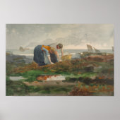 Winslow Homer - The Mussel Gatherers Poster (Vorne)