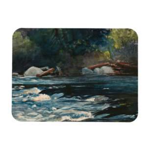 Winslow Homer - The Rapids, Hudson River Magnet