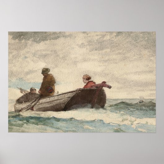 Winslow Homer - Tynemouth Priory, England Poster (Vorne)