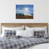 Winslow Homer Wasserfarbe, Mondlicht, Leinwanddruck (Insitu (Schlafzimmer))
