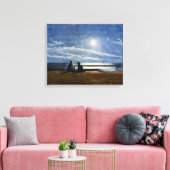 Winslow Homer Wasserfarbe, Mondlicht, Leinwanddruck (Insitu (Wohnzimmer))