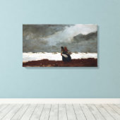 Winslow Homer Zwei Zahlen am Meer Leinwanddruck (Insitu (Holzboden))