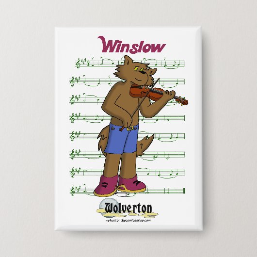 Winslow Magnet Button (Vorderseite)