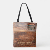 Winslow Meteor Crater Centennial Route Tasche (Rückseite)