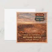 Winslow Meteor Krater Route 66 (Vorne/Hinten)