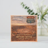Winslow Meteor Krater Route 66 (Stehend Vorderseite)