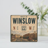 Winslow Vintage-Americana-Roadtrip (Stehend Vorderseite)