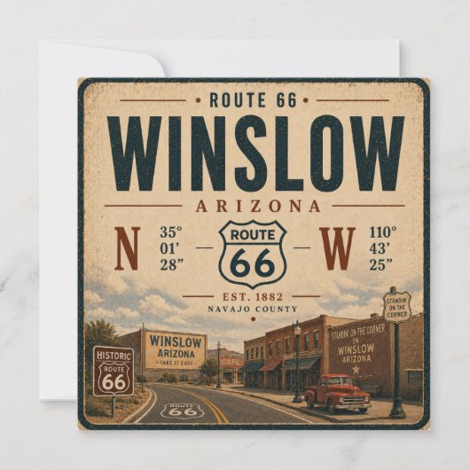 Winslow Vintage-Americana-Roadtrip (Vorderseite)