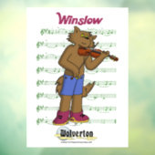 Winslow Window Cling Fensteraufkleber (Blatt 3)
