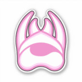 Winster White Claws Sticker (Vorderseite)