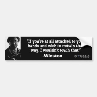 Winston Autoaufkleber